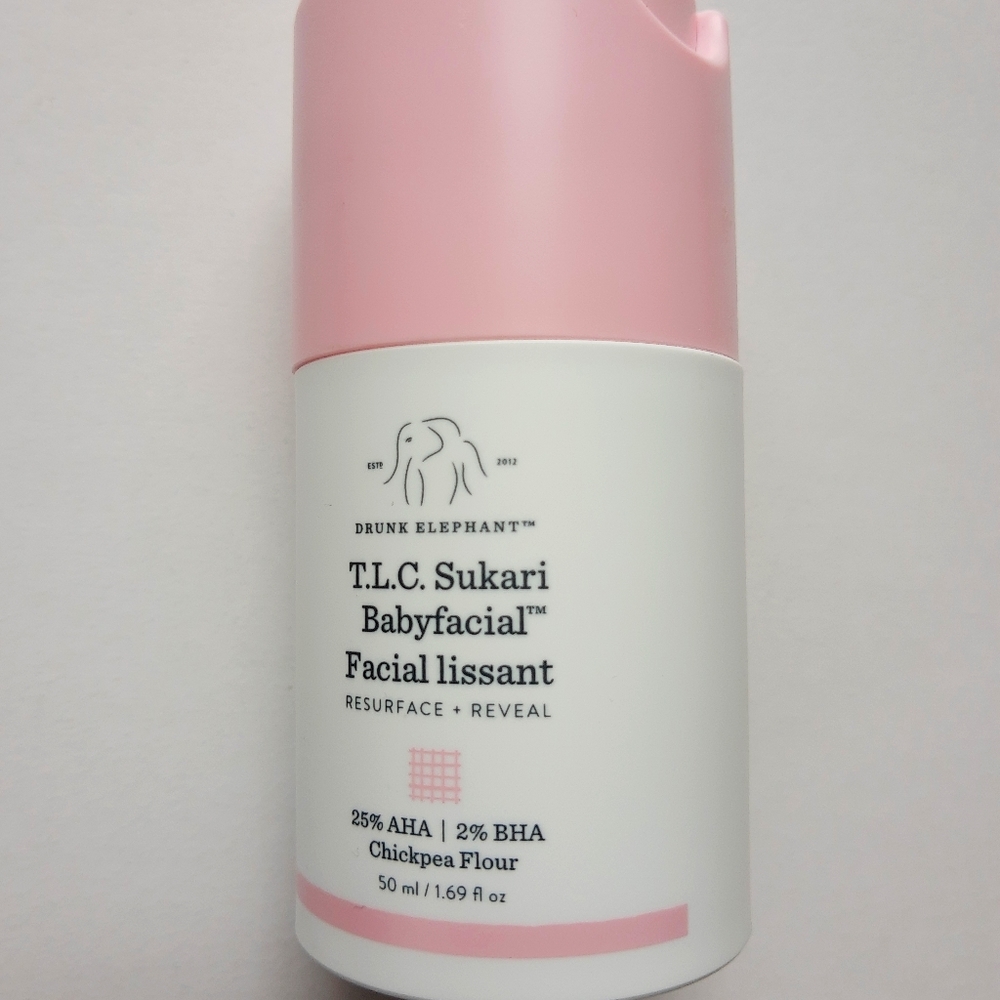 Drunk Elephant TLC Sukari Babyfacial AHA/BHA Mask